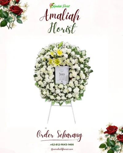 Krans Bunga Duka Cita di Kiarajangkung